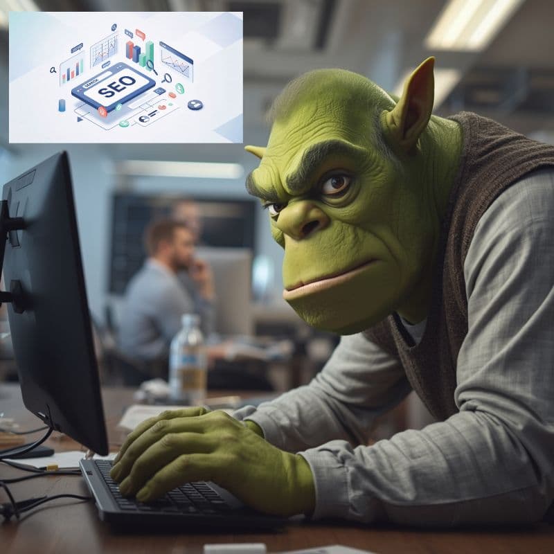 El Ogro Verde del seo banner