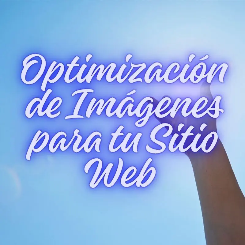 optimización imágenes para web